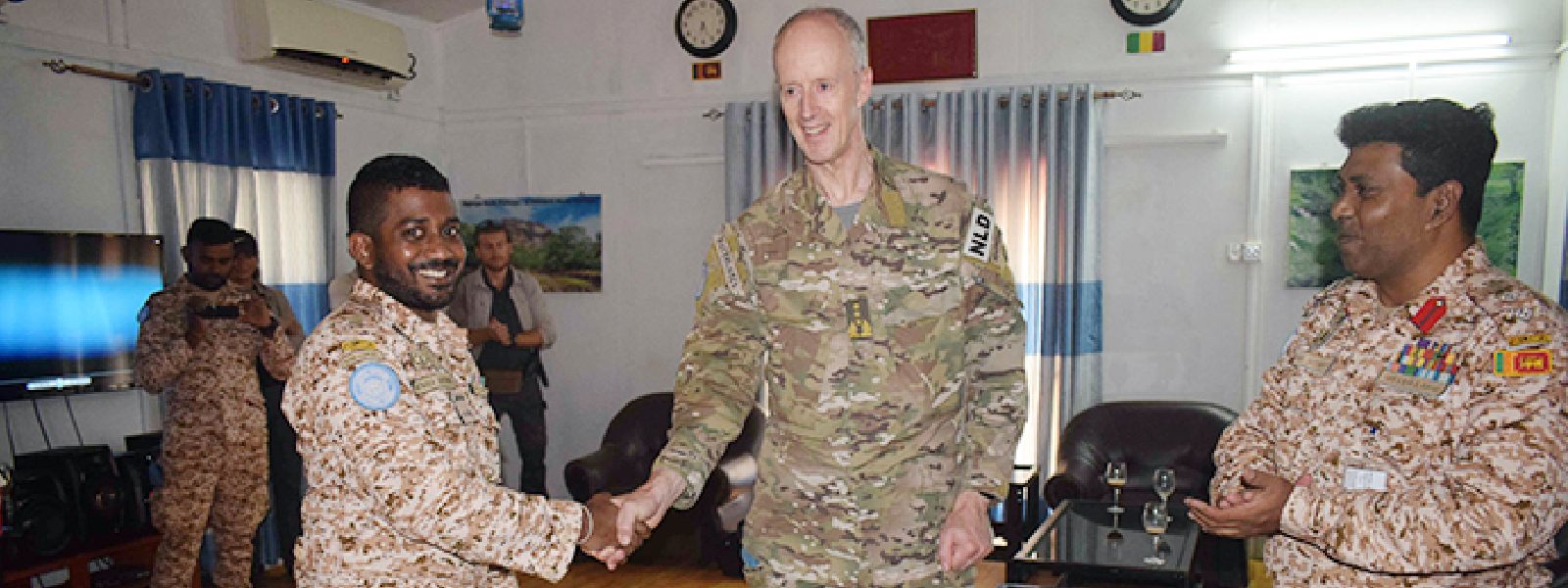 Army Troops in Mali awarded Special Service Medal for defusing IEDs